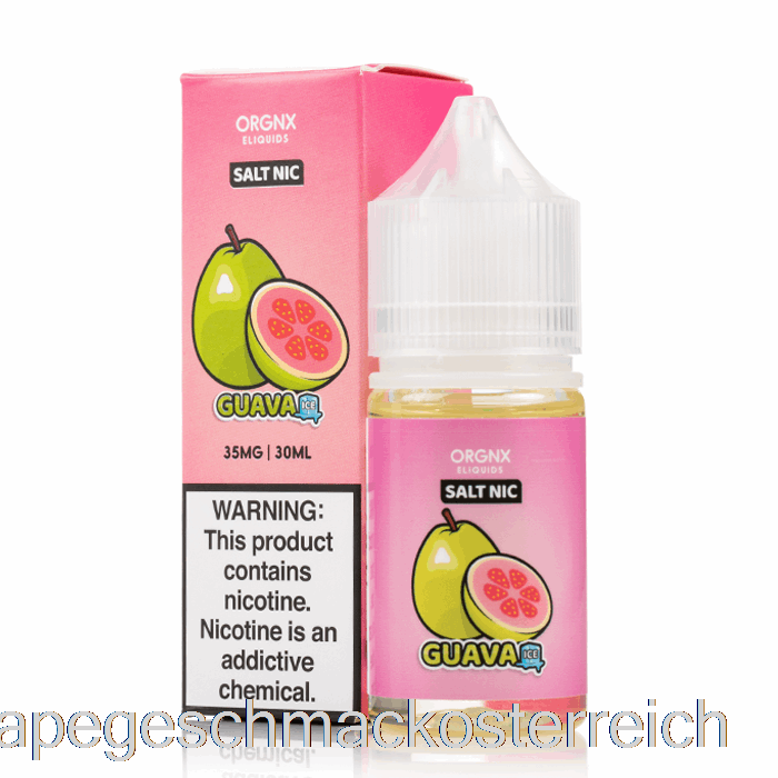 Guaven-Eissalze – Orgnx E-Liquid – 30 Ml, 35 Mg Vape-Geschmack